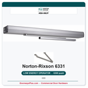 Norton 6331 Low Energy Operator | Push Side | 6300 Series