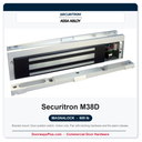 Securitron M38D Magnalock 600 lb | Door Position Switch