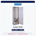 Lund 1210 Floor Key Cabinet | 1520-Key Two-Tag | Made in USA