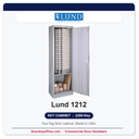 Lund 1212 Floor Key Cabinet | 2280-Key Two-Tag | Made in USA