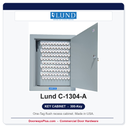 Lund C-1304-A Flush Recess Key Cabinet | 300-Key One-Tag | Made in USA