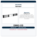 Securitron DM62-OS Magnalock | 1,200 lb per lock