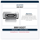 Securitron MM15GDT Magnalock | 4,000 lb ultimate