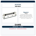 Securitron SAMB Magnalock | 1,200 lb