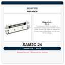 Securitron SAM2C-24 Magnalock | 600 lb