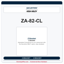 Securitron ZA-82-CL | Z Bracket
