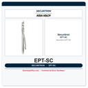 Securitron EPT-SC Power Transfer Cord - 10 in, Swing Clear