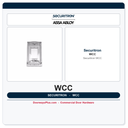 Securitron WCC Weather Cover - Wall Mount, Single Gang