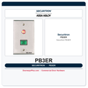 Securitron PB3ER Push Button - Surface Mount, Momentary