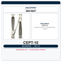 Securitron CEPT-10 Concealed Electrical Power Transfer - 10 Wire